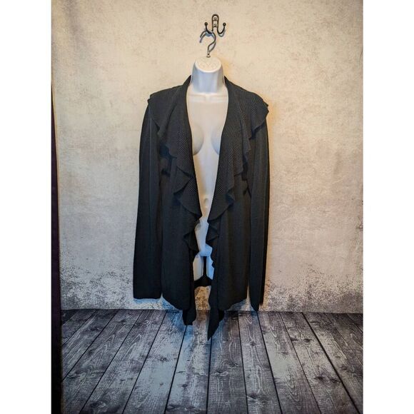 Karen Scott no closure soft free flow cardigan XL - Picture 1 of 5
